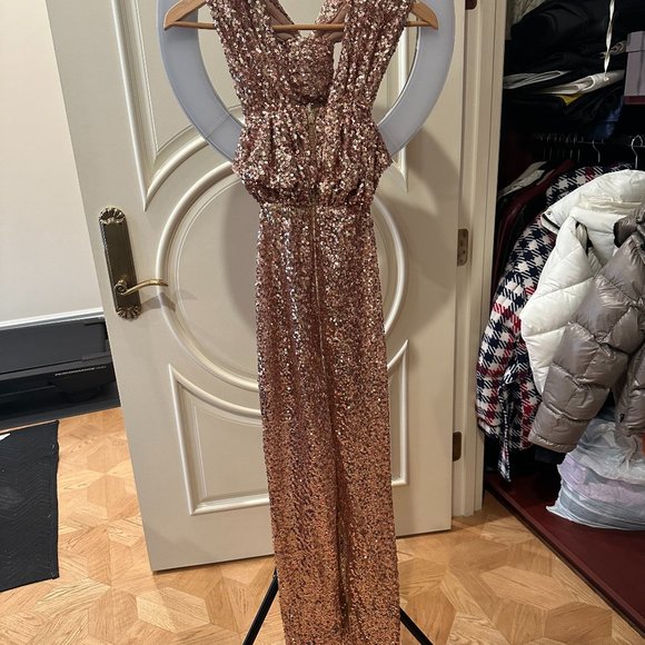 Bronx and Banco Sol Dress in Gold / XS - Picture 6 of 6